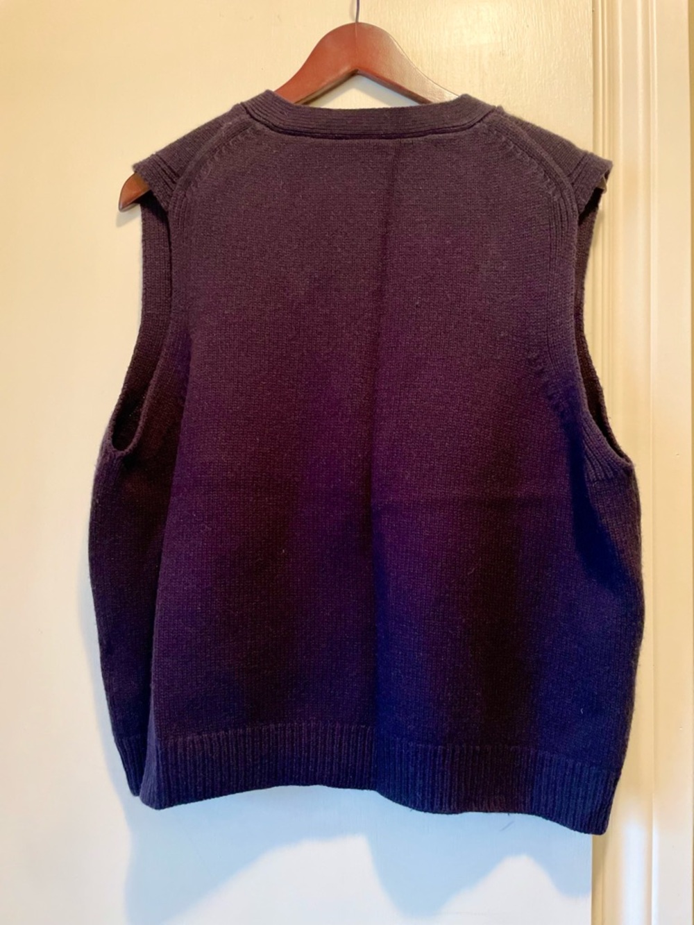 COS Black Knit Button Vest - Picture 3 of 6